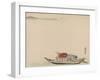 A River Boat-Shibata Zeshin-Framed Giclee Print