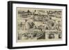 A River Excursion in Japan-null-Framed Giclee Print
