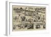 A River Excursion in Japan-null-Framed Giclee Print