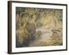 A River in Spate, C.1796-J. M. W. Turner-Framed Giclee Print