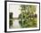 A River Landscape in Summer-Ernest Parton-Framed Giclee Print