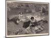 A River Picnic-William Hatherell-Mounted Premium Giclee Print
