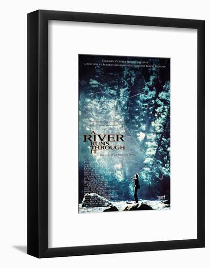 A RIVER RUNS THROUGH IT [1992], directed by ROBERT REDFORD.-null-Framed Photographic Print