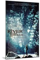 A RIVER RUNS THROUGH IT [1992], directed by ROBERT REDFORD.-null-Mounted Photographic Print