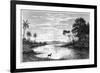 A River Scene in Venezuela, 1877-null-Framed Giclee Print