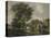 A River Scene, Possibly at Norwich, C.1817-John Crome-Stretched Canvas