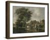 A River Scene, Possibly at Norwich, C.1817-John Crome-Framed Giclee Print