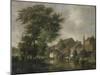 A River Scene, Possibly at Norwich, C.1817-John Crome-Mounted Giclee Print