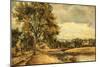 A Riverside, 1829 (Oil on Panel)-Frederick Waters Watts-Mounted Giclee Print