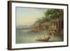 A Riverside Dwelling, Indo-China-George Chinnery-Framed Giclee Print