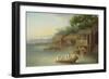 A Riverside Dwelling, Indo-China-George Chinnery-Framed Giclee Print