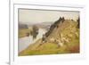 A Riverside Pasture with Sheep-William Sidney Cooper-Framed Giclee Print