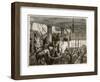 A Riverside Street, from 'London, a Pilgrimage', Written by William Blanchard Jerrold-Gustave Doré-Framed Giclee Print