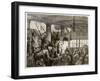 A Riverside Street, from 'London, a Pilgrimage', Written by William Blanchard Jerrold-Gustave Doré-Framed Giclee Print