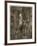 A Riverside Street, from 'London, a Pilgrimage', Written by William Blanchard Jerrold-Gustave Doré-Framed Giclee Print