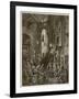 A Riverside Street, from 'London, a Pilgrimage', Written by William Blanchard Jerrold-Gustave Doré-Framed Giclee Print