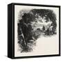 A Road in Maryland, USA, 1870s-null-Framed Stretched Canvas