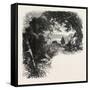 A Road in Maryland, USA, 1870s-null-Framed Stretched Canvas