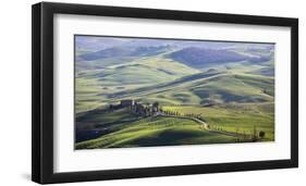 A Road in Tuscany-Vadim Ratsenskiy-Framed Art Print