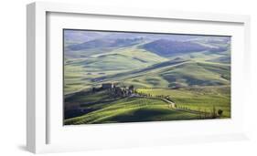 A Road in Tuscany-Vadim Ratsenskiy-Framed Art Print