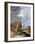 A Road Near a Cottage-David Teniers the Younger-Framed Giclee Print