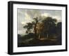 A Road Through an Oak Wood-Jacob Isaacksz Van Ruisdael-Framed Giclee Print