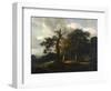 A Road Through an Oak Wood-Jacob Isaacksz Van Ruisdael-Framed Giclee Print