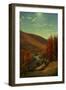 A Road Through Belvedere, Vermont-Thomas Worthington Whittredge-Framed Giclee Print