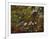 A Robin at the Foot of a Tree-Olaf August Hermansen-Framed Giclee Print