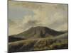 A Rocca di Papa : le Monte Cavo sous un ciel nuageux-Pierre Henri de Valenciennes-Mounted Giclee Print