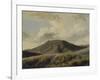 A Rocca di Papa : le Monte Cavo sous un ciel nuageux-Pierre Henri de Valenciennes-Framed Giclee Print