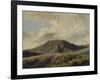 A Rocca di Papa : le Monte Cavo sous un ciel nuageux-Pierre Henri de Valenciennes-Framed Giclee Print