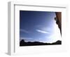 A Rock Climber Tackles An Overhanging Wall on the Cliffs of Indian Creek, South Eastern Utah-David Pickford-Framed Photographic Print