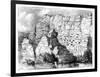 A Rock Inscription on the Banks of the Yenisei River, 1895-null-Framed Giclee Print