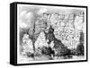 A Rock Inscription on the Banks of the Yenisei River, 1895-null-Framed Stretched Canvas