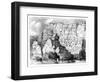 A Rock Inscription on the Banks of the Yenisei River, 1895-null-Framed Premium Giclee Print