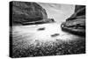 A Rocky Beach at Cabrillo National Monument-Andrew Shoemaker-Stretched Canvas