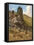 A Rocky Outcrop-Arthur Hughes-Framed Stretched Canvas