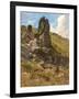 A Rocky Outcrop-Arthur Hughes-Framed Giclee Print