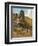 A Rocky Outcrop-Arthur Hughes-Framed Giclee Print