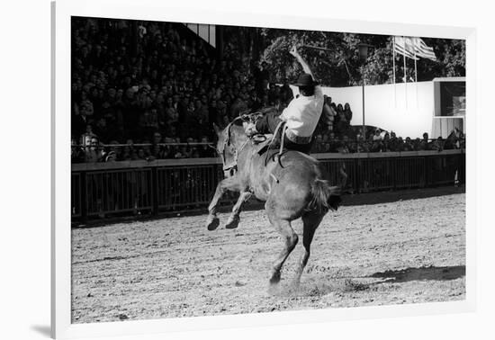 A Rodeo in Buenos Aires-Mario de Biasi-Framed Premium Giclee Print