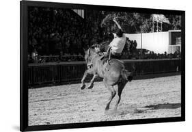 A Rodeo in Buenos Aires-Mario de Biasi-Framed Premium Giclee Print