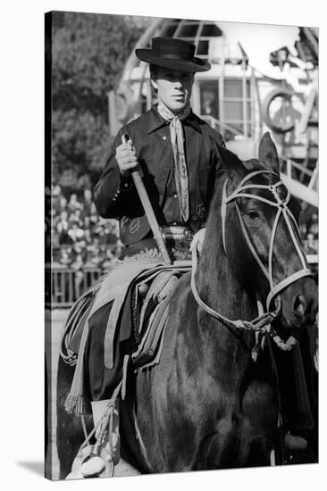 A Rodeo in Buenos Aires-Mario de Biasi-Stretched Canvas