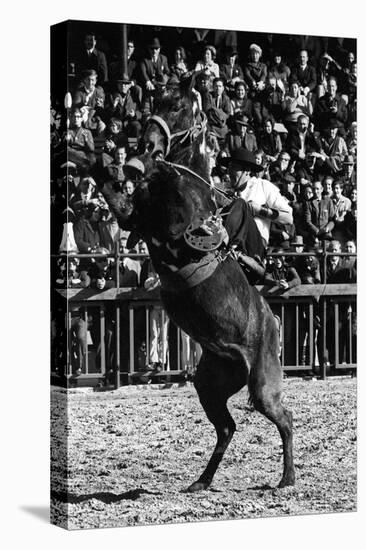 A Rodeo in Buenos Aires-Mario de Biasi-Stretched Canvas