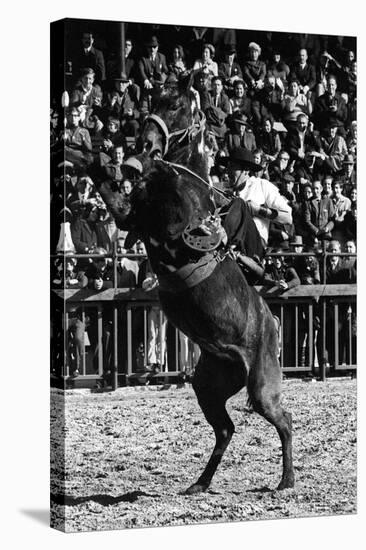 A Rodeo in Buenos Aires-Mario de Biasi-Stretched Canvas