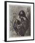 A Roman Bagpiper-Sir John Gilbert-Framed Giclee Print