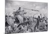 A Roman Battle with the Volscians-John James Chalon-Mounted Giclee Print