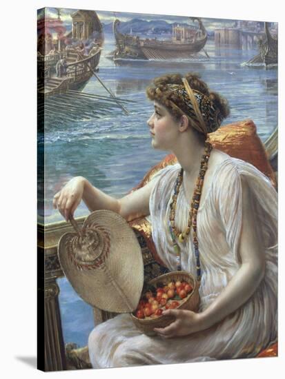 A Roman Boat Race, 1889-Edward John Poynter-Stretched Canvas