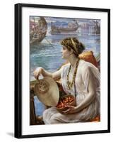 A Roman Boat Race-Edward John Poynter-Framed Giclee Print