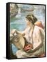 A Roman Boat Race-Edward John Poynter-Framed Stretched Canvas